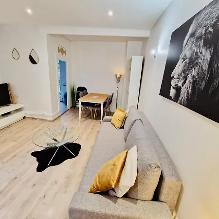 Le Perdrix: 40m² + Jardin, 3 Prs, 2 Chambres * Dijon